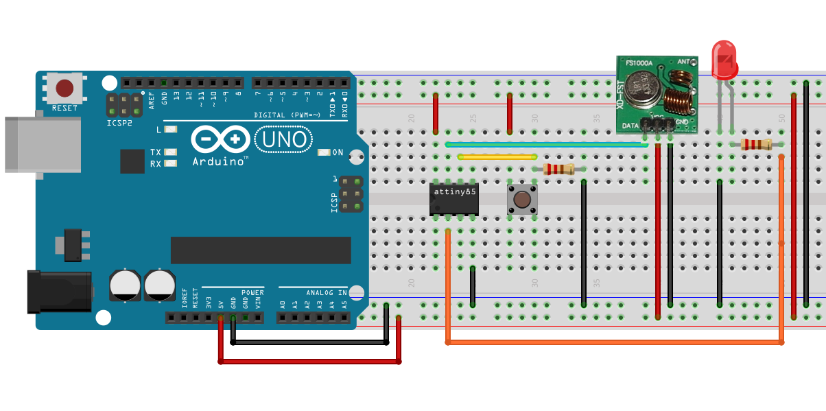 arduino rf modül bağlantısı