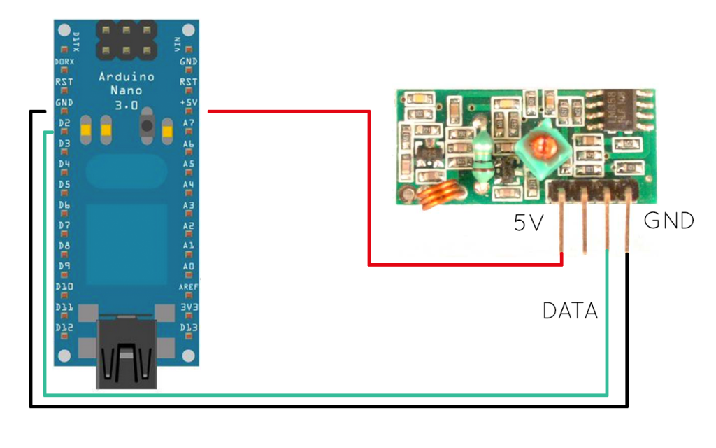 arduino rf modül bağlantısı