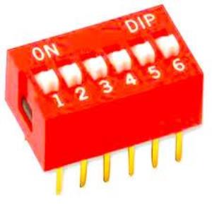 6'lı dip switch